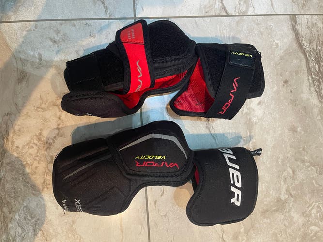 Junior Large Bauer Vapor Velocity Elbow Pads (Used)