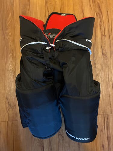 Sherwood Rekker M60 Hockey Pants Senior Large (Used)