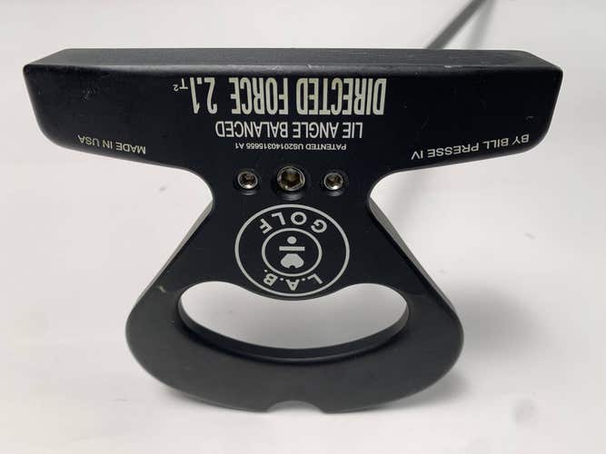 L.A.B. Golf Directed Force 2.1 T2 Putter 34" 68* Mens RH