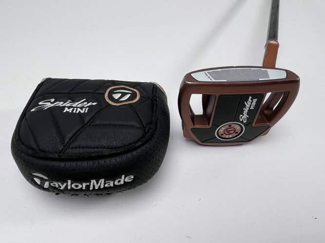 TaylorMade Spider Mini Copper Putter 33.5" SuperStroke Pistol GTR 66* Lie RH HC