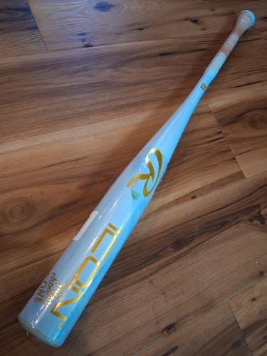 Used Rawlings ICON The Chosen One 32/29 (-3) 2 5/8" BBCOR 1-Piece Baseball Bat