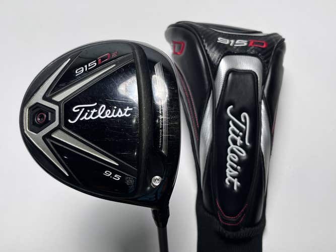 Titleist 915 D2 Driver 9.5* Diamana Blue S+60x5ct 60g Stiff RH HC