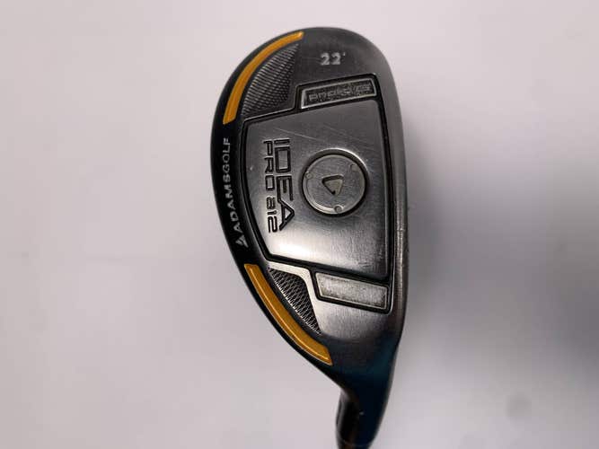 Adams Idea Pro A12 4 Hybrid 22* KBS Tour Hybrid Prototype 95g Extra Stiff RH