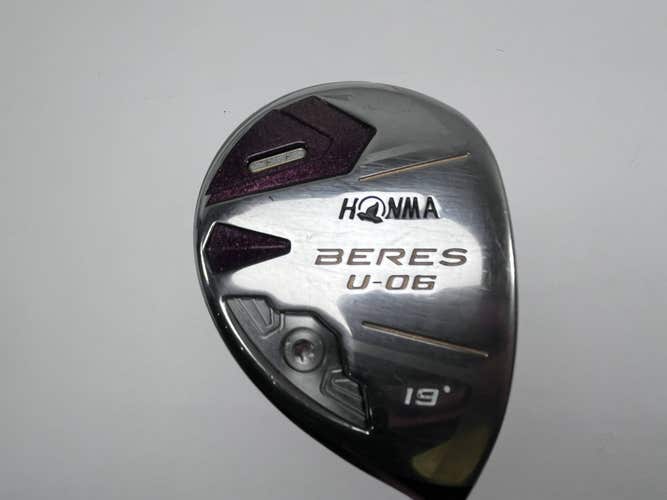 Honma Beres U-06 3 Hybrid 19* ARMRQ X 2 Star 38g Ladies RH DENT
