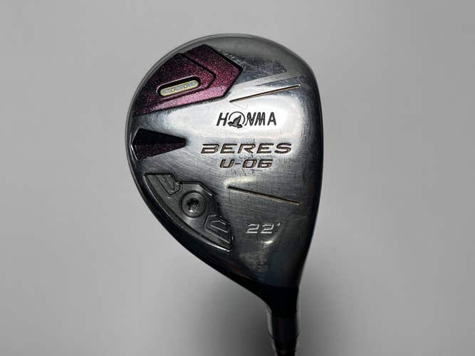 Honma Beres U-06 2 Star 4 Hybrid 22* ARMRQ X 2 Star Ladies RH