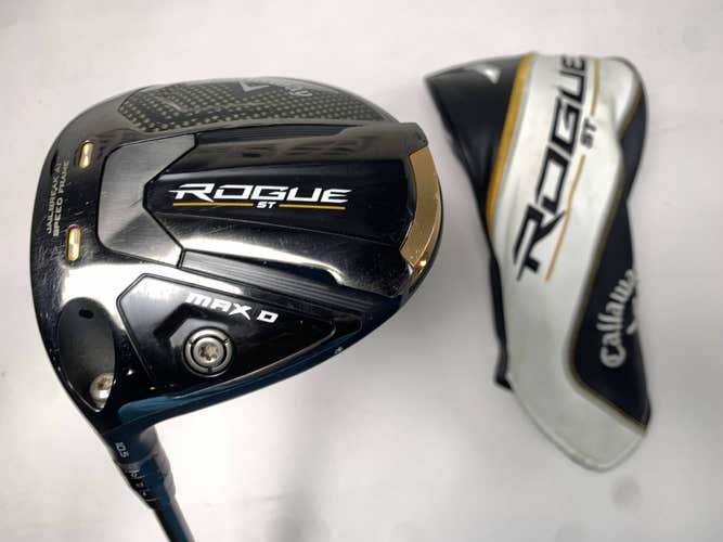 LEFTY Callaway Rogue ST Max Draw Driver 10.5* UST Mamiya Helium 4F2 Senior LH HC
