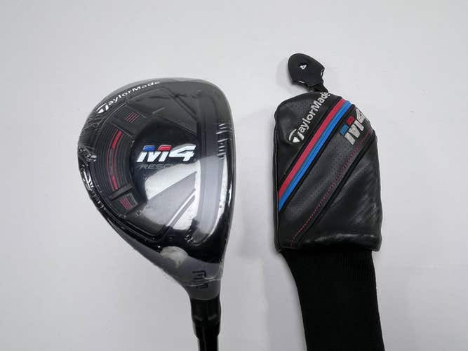 TaylorMade M4 3 Hybrid 19* Fujikura Atmos Red 6R Regular Graphite Mens RH HC NEW