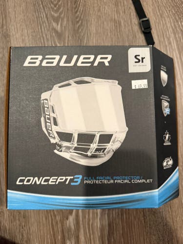 Medium Bauer Concept 3 Full Shield Shield (New)