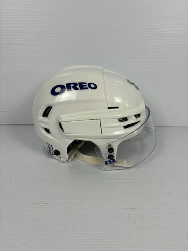 Used Small CCM Tacks 910 Pro Stock Helmet - White