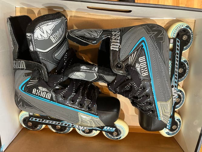 Mission Axiom A4 Inline Skates Wide Width Size 3 (New)