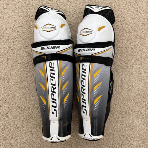 Bauer Supreme TotalOne Shin Pads 16" Great Condition!