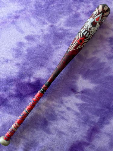 2023 DeMarini Voodoo One Alloy Bat USABat Certified (-11) Alloy 18 oz 29" (Used)
