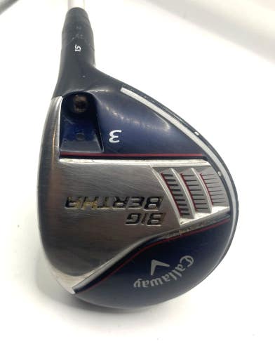 Callaway 2014 Big Bertha 3 Fairway Wood 15* Fubuki 65g A Senior Graphite RH