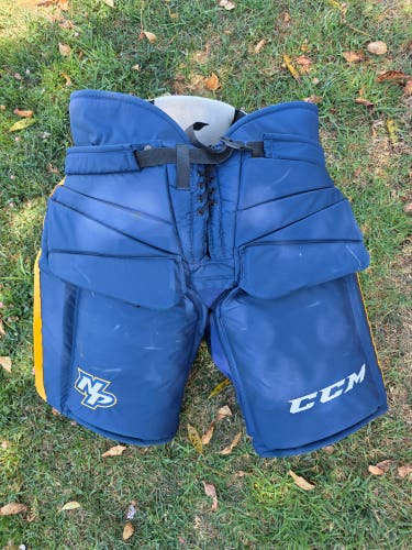 Senior Medium/Large CCM MHPG12CTSP Hockey Goalie Pants | Nashville Predators Pro Stock