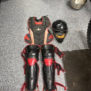 Black All Star MVP Pro Catcher's Set (Used)