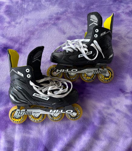 Junior Bauer RS Inline Skates Regular Width Size 5 (Used)