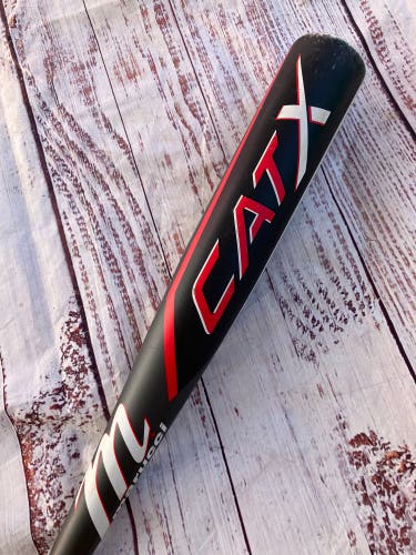 2025 Marucci CATX Alloy Bat USABat Certified (-8) Alloy 22 oz 30" (Used)