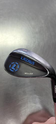 Used Lazarus Milled Golf Wedge Mens Rh 60 Degree 11497-s000158933