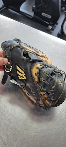 Used Mizuno Pro Model Bb Sb Catchers Rh Throw Black 35" 11497-s000158927