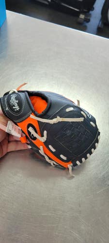 Used Rawlings 9 Bb Sb Glove Rh Throw Orange 9" 11497-c000158913