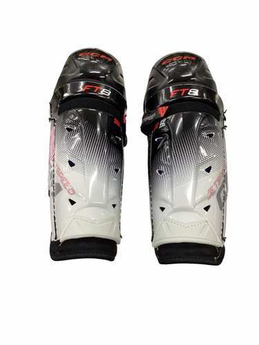 Used Ccm Jetspeed Ft8 Senior Shin Guards Black 12" 11613-s000184475