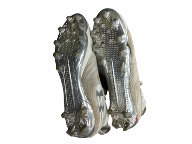 Used Under Armour Adult Fb Cleats White Senior 11 11613-s000184541