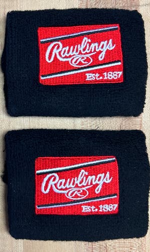 2x Rawlings Glove Sweatband / Wristband