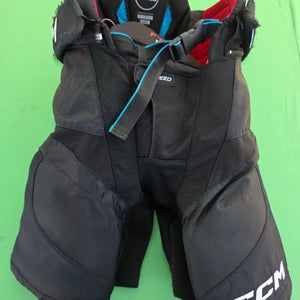 Black Junior Large CCM JetSpeed FT6 Pro Hockey Pants