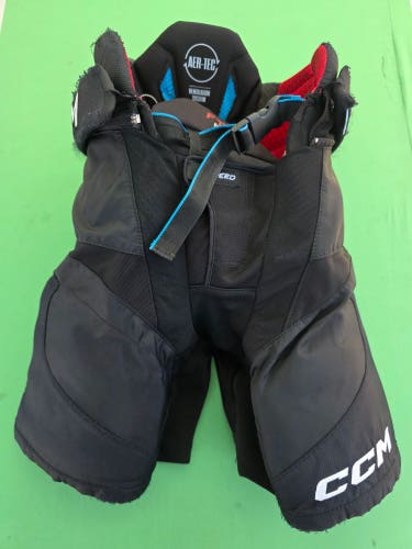 Black Junior Large CCM JetSpeed FT6 Pro Hockey Pants
