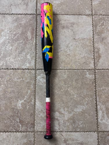 2023 DeMarini Zoa Glitch Composite USSSA Certified Bat (-8) 21 oz 29" (Used)