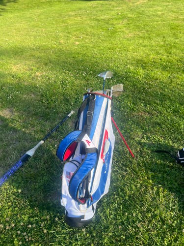 Men's 2025 Top Flite Titanium 460cc Right Handed Clubs (Full Set) Extra Stiff Flex 9 Pieces 39.75" (