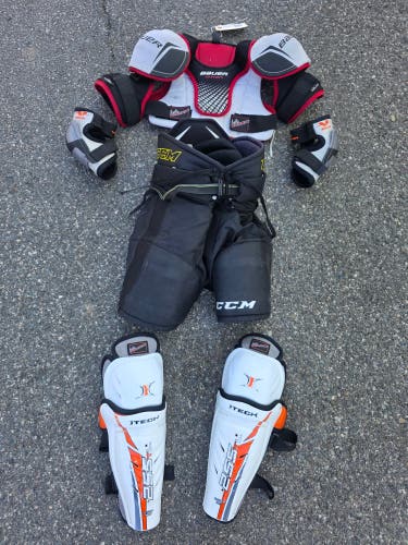 Youth Medium Mixed Brands Starter Kit (Does not include gloves)
