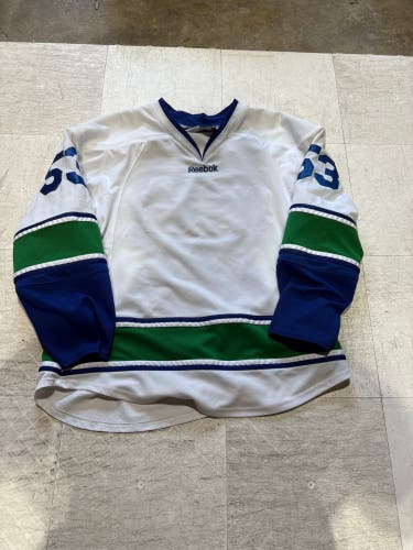 White Large Men's Reebok Jersey (Used)