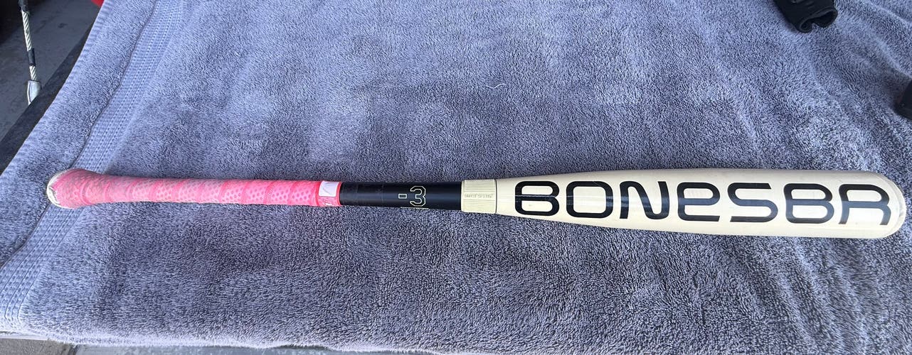 2025 Warstic Bonesaber Hybrid BBCOR Certified Bat (-3) 29.5 oz 32.5" (Used)
