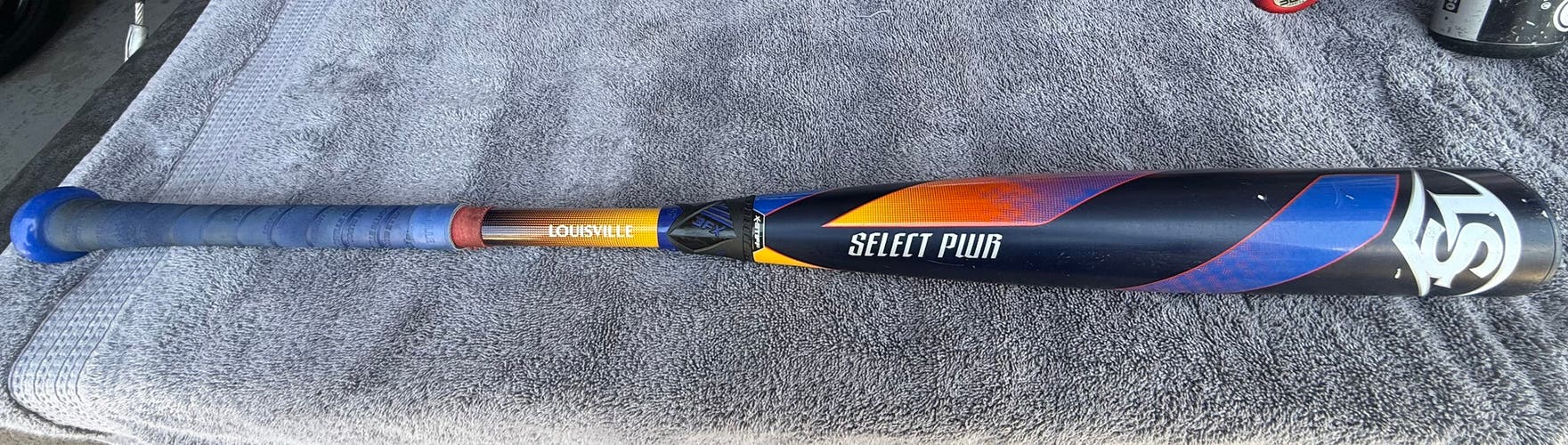 2025 Louisville Slugger Select PWR Hybrid BBCOR Certified Bat (-3) 29.5 oz 32.5" (Used)