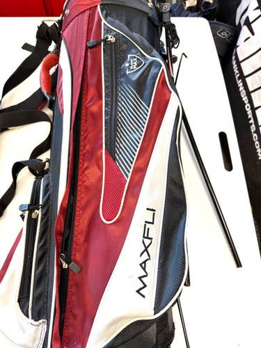 Used Maxfli Stand Bag Mens Stand Bag Black 11860-s000310844
