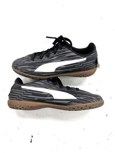 Used Puma Soccer Indoor Shoes Black Youth 12.0 11860-s000310822