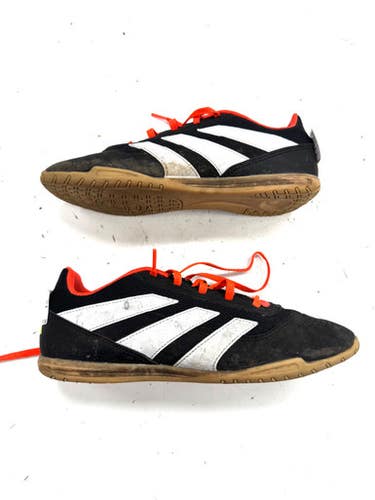 Used Adidas Soccer Indoor Shoes Black Youth 07.5 11860-s000310809