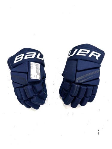 Used Bauer X Youth Gloves Navy Blue 10" 11860-s000310806