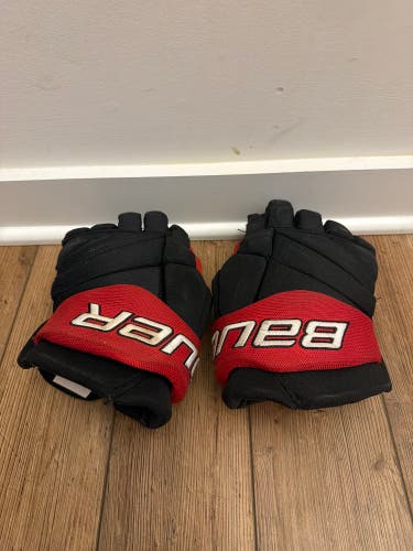 Bauer Vapor Pro Team Gloves 12" (Used)