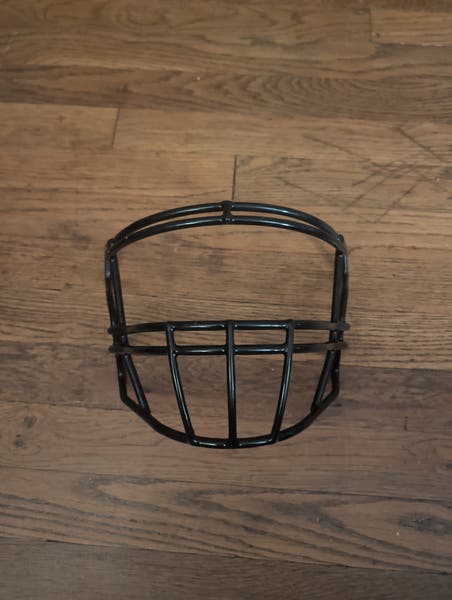 3 bar football helmet *NEVER USED* Riddell SpeedFlex Facemask Navy 3 Bar