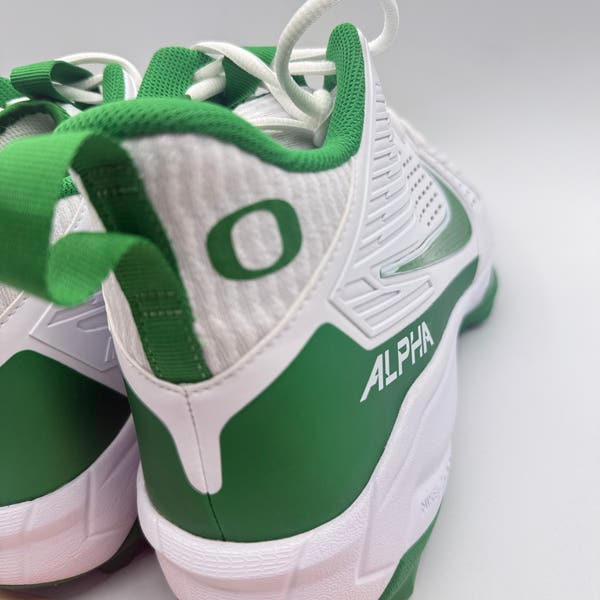 Nike Alpha Menace Oregon Ducks Team Issued PE Football Cleats IB4047 Men’s Sz 14 Nike Alpha Menace Oregon Ducks Team Issued PE Football  main image 3