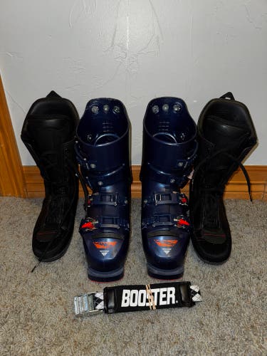 Lange World Cup Alpine Racing Boots w/ new booster strap
