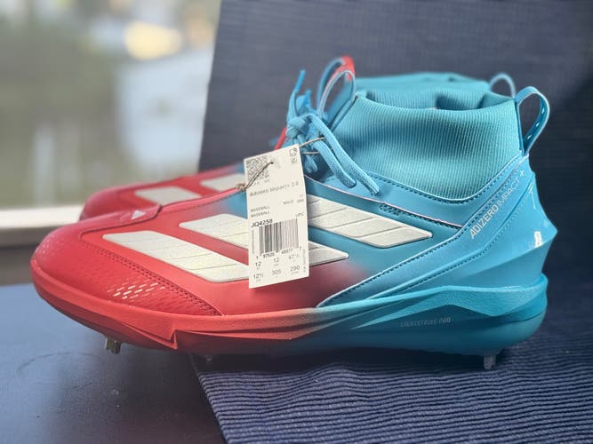 Adidas Adizero Impact+ 2.0 Candy Pack JQ4258 Metal Baseball Cleats Men’s Sz 12.5