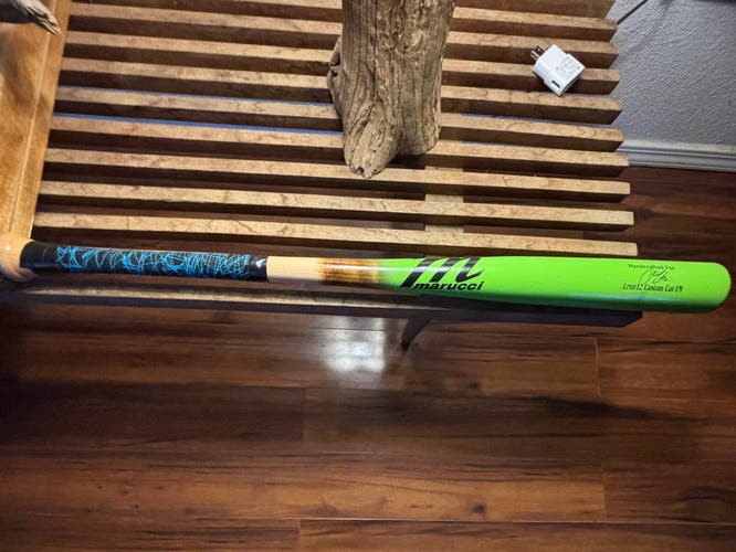 2025 Marucci LINDY12 (Francisco Lindor) Maple USSSA Certified Bat (-5.5) 27.5 oz 31" (Used)