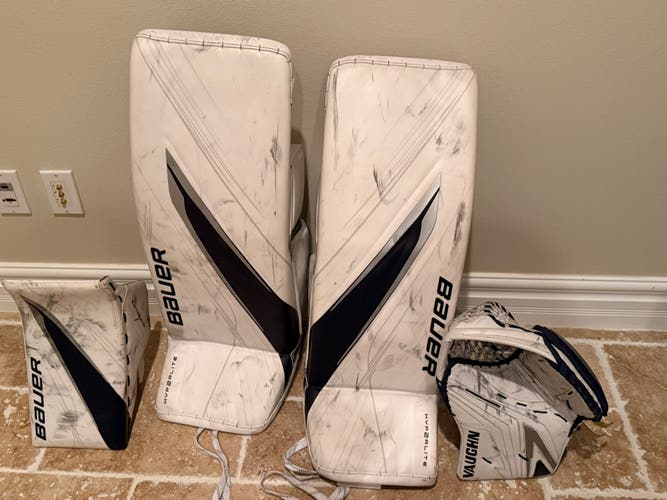 34" 2024 Bauer Supreme Shadow Regular Goalie Full Set (Used)