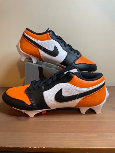 Men's Size 13.0 (W 14.0) Air Jordan Low Top Molded Cleats (New)