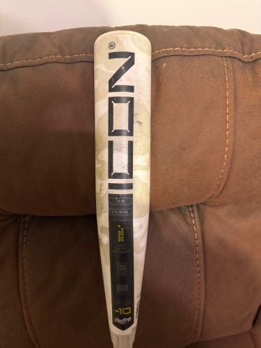 2025 Rawlings Icon Composite USSSA Certified Bat (-10) 18 oz 28" (Used)