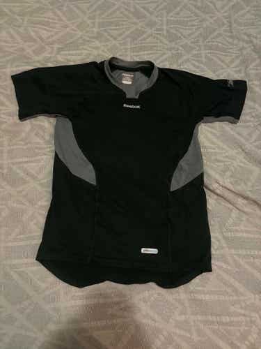 Reebok Play Dry Short Sleeve Compression Shirt, Size Adult Large
