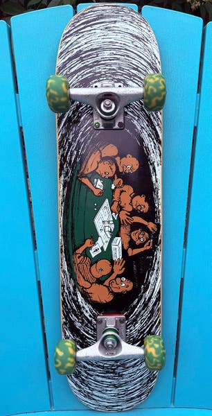 Girl Eric Koston Pictionary Reissue Complete Skateboard - Vintage